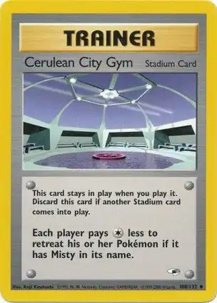 Cerulean City Gym 108/132 Gym Heroes