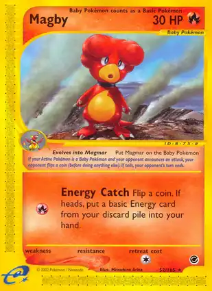 Magby 52/165 Expedition Base Set
