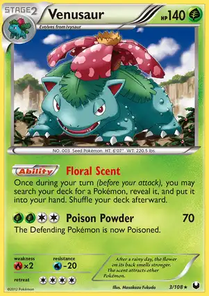 Venusaur 3/108 Dark Explorers