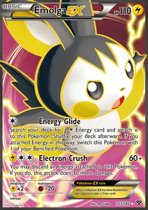 Emolga-EX 143/146 XY