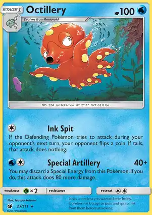 Octillery 23/111 Crimson Invasion