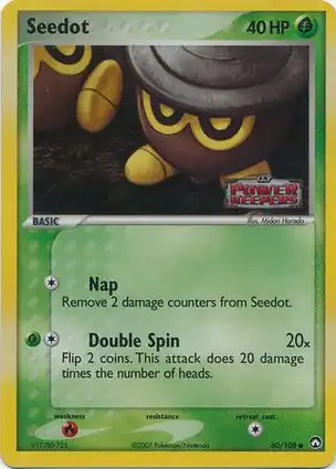 Seedot 60/108 EX Power Keepers