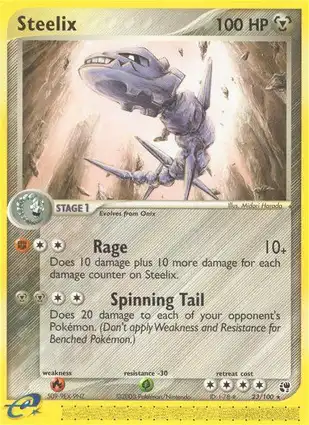Steelix 23/100 EX Sandstorm