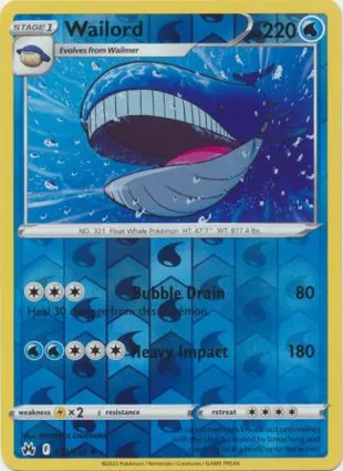 Wailord 032/159 Crown Zenith