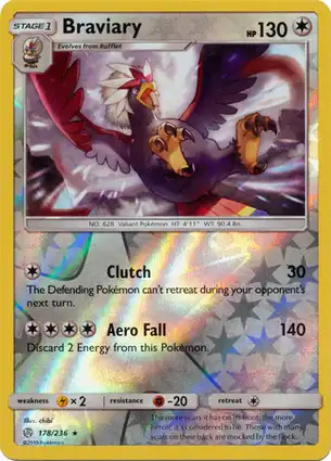 Braviary 178/236 Cosmic Eclipse