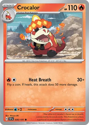 Crocalor 030/191 Surging Sparks
