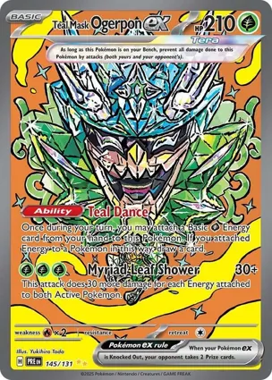 Teal Mask Ogerpon ex 145/131 Prismatic Evolutions