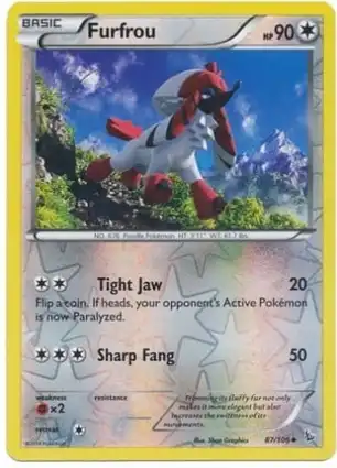 Furfrou 87/106 Flashfire