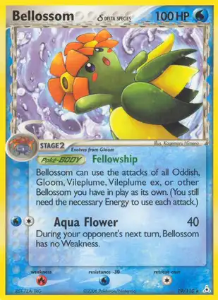 Bellossom 19/110 EX Holon Phantoms
