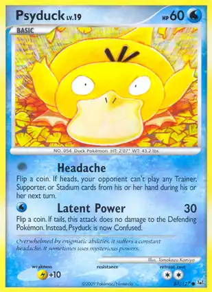 Psyduck 87/127 Platinum