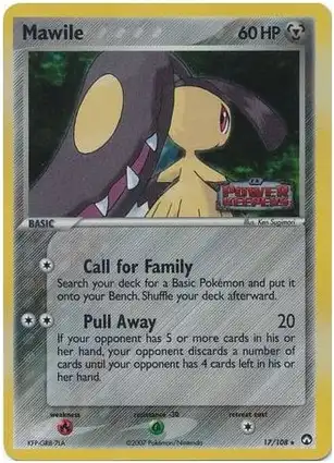 Mawile 17/108 EX Power Keepers