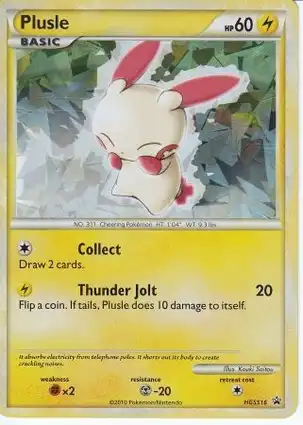 Plusle HGSS16 HeartGold & SoulSilver Promos