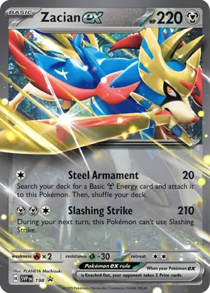 Zacian ex 198 Scarlet & Violet Promos