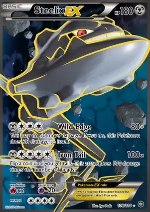 Steelix-EX 108/114 Steam Siege