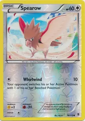 Spearow 78/119 Phantom Forces