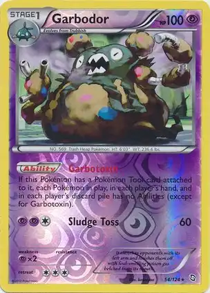 Garbodor 54/124 Dragons Exalted