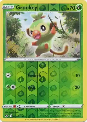 Grookey 011/202 Sword & Shield