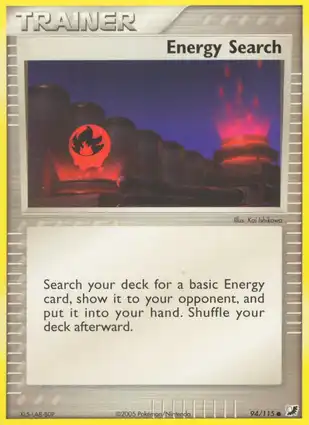 Energy Search 94/115 EX Unseen Forces