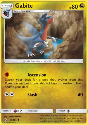 Gabite 98/156 Ultra Prism