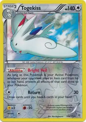 Togekiss 104/135 Plasma Storm