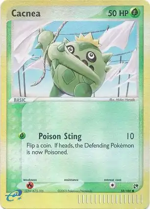 Cacnea 58/100 EX Sandstorm