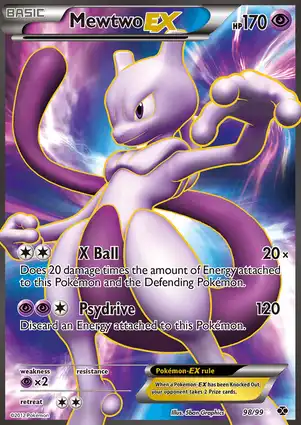 Mewtwo-EX 98/99 Next Destinies