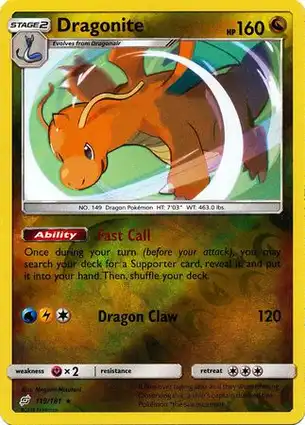 Dragonite 119/181 Team Up