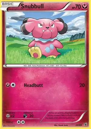 Snubbull 22/39 Kalos Starter Set