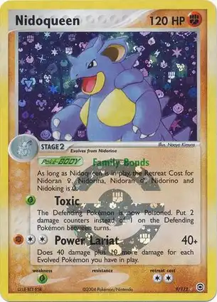 Nidoqueen 9/112 EX FireRed & LeafGreen