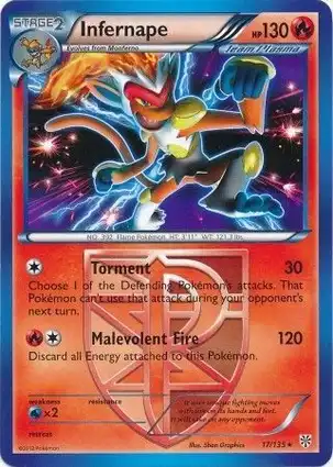 Infernape 17/135 Plasma Storm