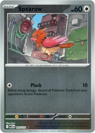 Spearow 102/132 Mega Evolution