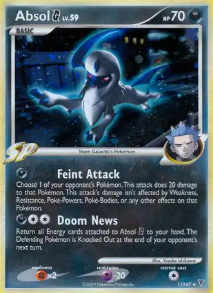 Absol G 1/147 Supreme Victors
