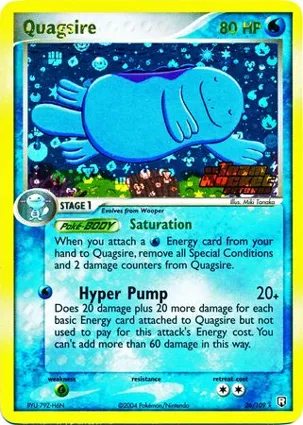 Quagsire 26/109 EX Team Rocket Returns