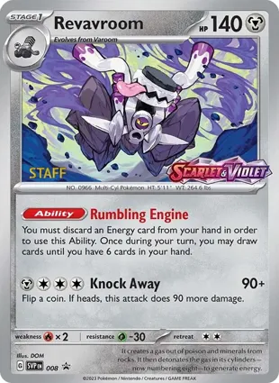 Revavroom 008 Scarlet & Violet Promos
