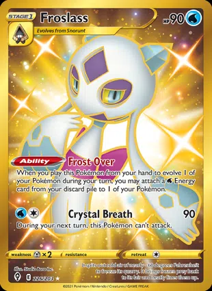 Froslass 226/203 Evolving Skies