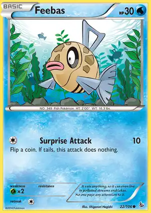 Feebas 22/106 Flashfire