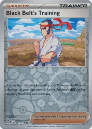 Black Belt's Training 099/131 Prismatic Evolutions