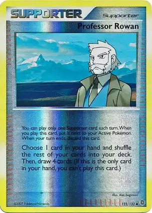 Professor Rowan 123/132 Secret Wonders