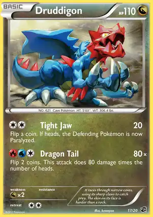 Druddigon 17/20 Dragon Vault