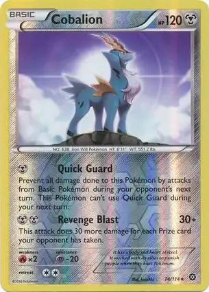 Cobalion 74/114 Steam Siege