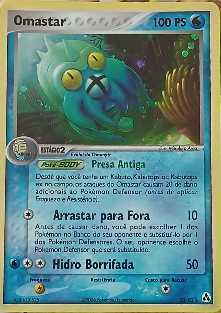 Omastar 23/92 EX Legend Maker