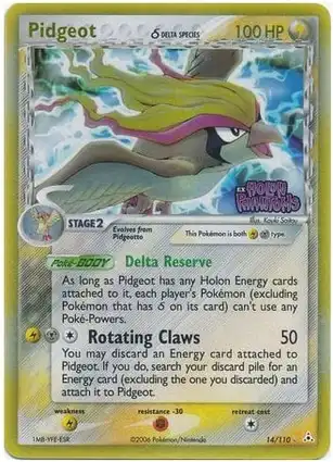 Pidgeot 14/110 EX Holon Phantoms