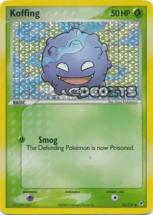 Koffing 62/107 EX Deoxys