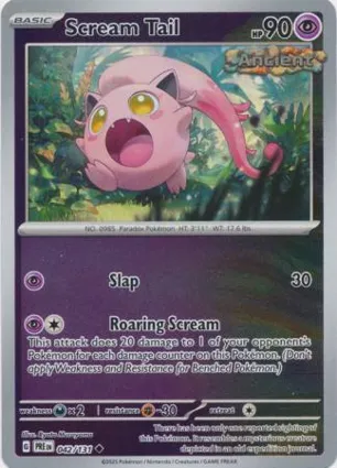 Scream Tail 042/131 Prismatic Evolutions