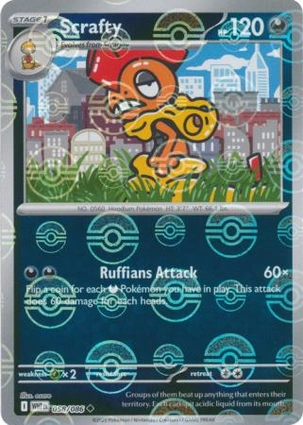 Scrafty 058/086 White Flare