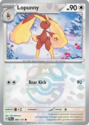 Lopunny 084/131 Prismatic Evolutions