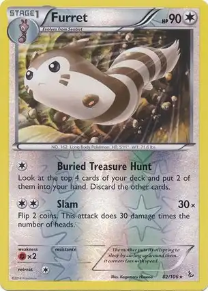 Furret 82/106 Flashfire