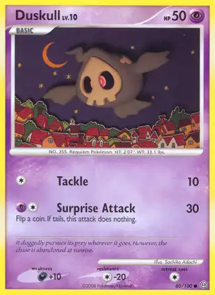 Duskull 60/100 Stormfront