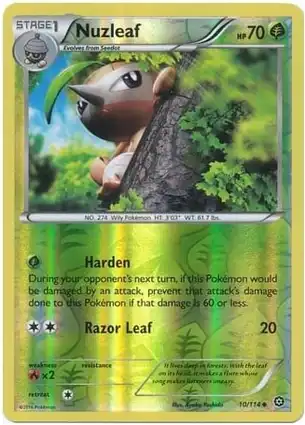 Nuzleaf 10/114 Steam Siege