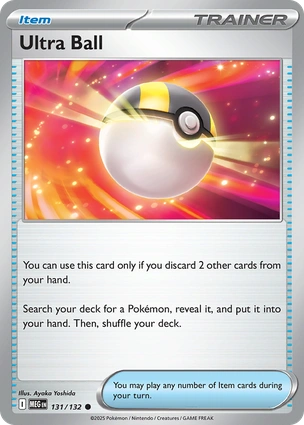 Ultra Ball 131/132 Mega Evolution